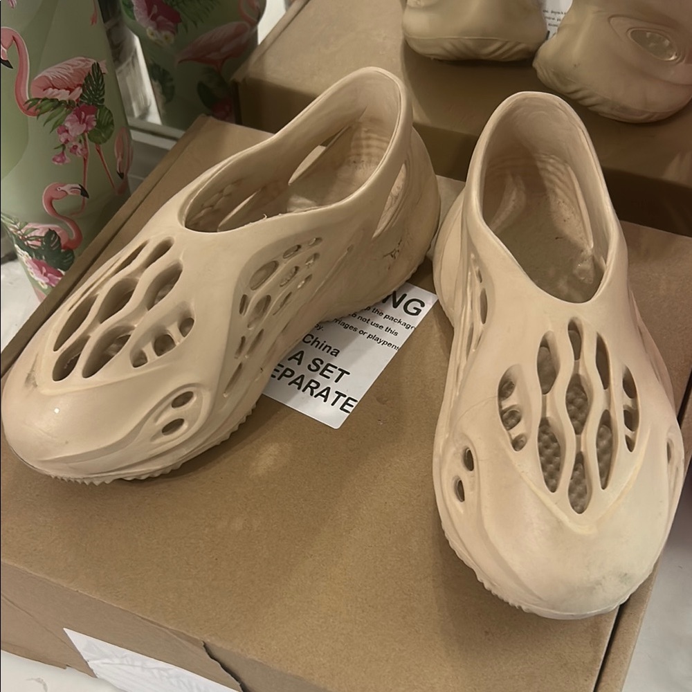 Women's Cream Slip-On Shoes